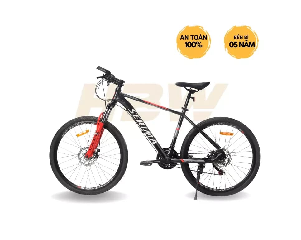 Xe Đạp Địa Hình SERIMA MTB U500 - Màu Đen